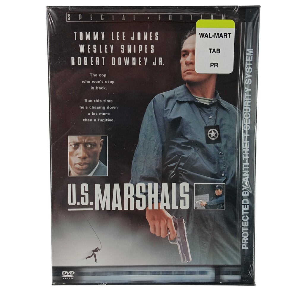 U.S. Marshals DVD Special Edition Tommy Lee Jones Snipes Downey Warner Color